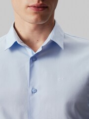 Calvin Klein Poplin Stretch Slim Casual Shirt - Изображение 3 из 5