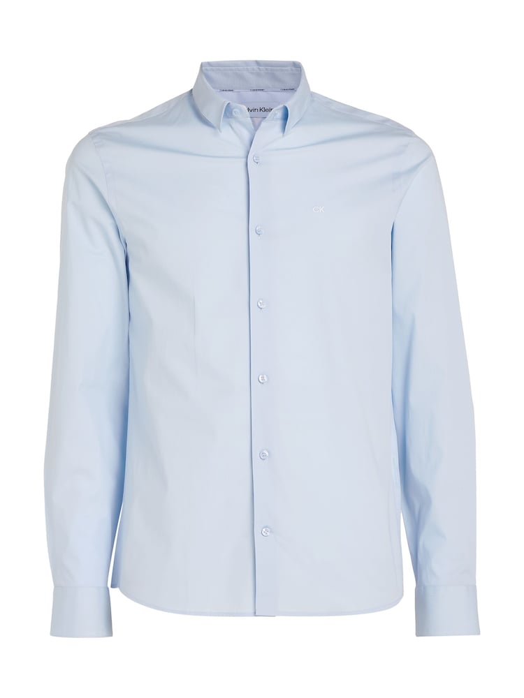 Calvin Klein Poplin Stretch Slim Casual Shirt - Изображение 5 из 5