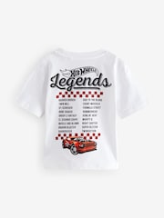 White Hot Wheels Short Sleeve T-Shirt (3mths-8yrs) - Image 2 of 4