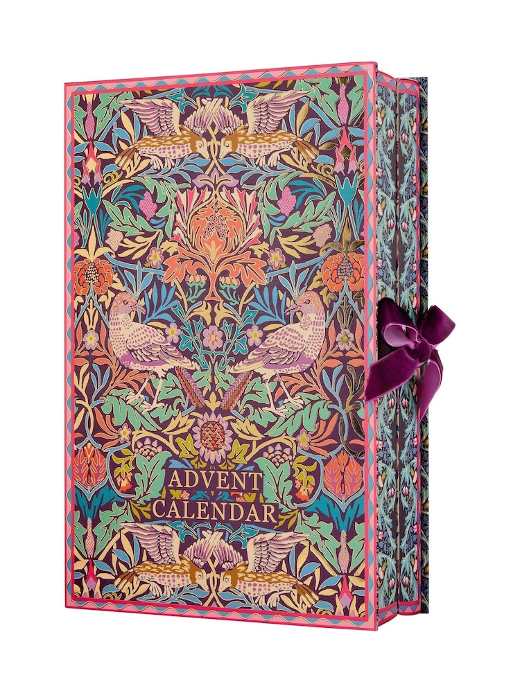 William Morris At Home Bird & Yare 24 Day Bath & Body Advent Calendar (Worth Over £80) - Image 1 of 5