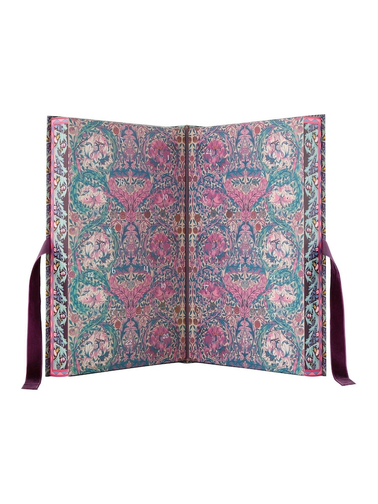 William Morris At Home Bird & Yare 24 Day Bath & Body Advent Calendar (Worth Over £80) - Image 2 of 5