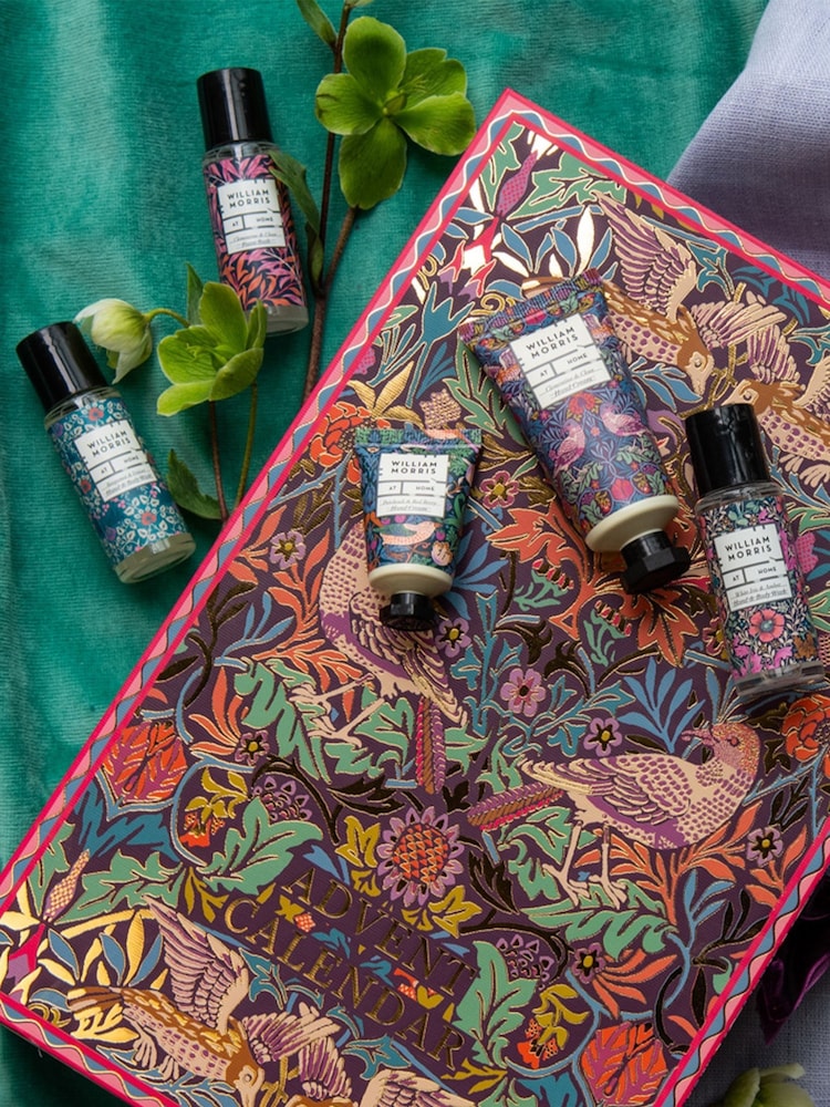William Morris At Home Bird & Yare 24 Day Bath & Body Advent Calendar (Worth Over £80) - Image 5 of 5