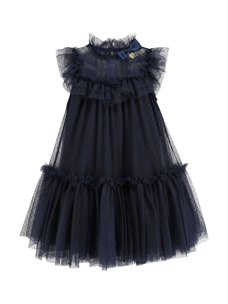 Angels Face Blue Andrea Spotted Tulle Dress - Image 2 of 3 Angels Face Blue Andrea Spotted Tulle Dress - Image 2 of 3