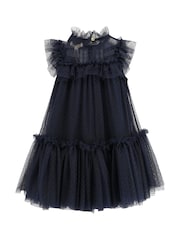 Angels Face Blue Andrea Spotted Tulle Dress - Image 3 of 3