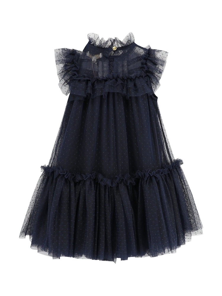 Angels Face Blue Andrea Spotted Tulle Dress - Image 3 of 3