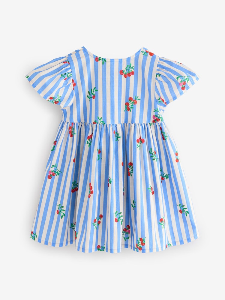 Blue Tomato Stripe - Button Up Summer Dress (3mths-10yrs) - Image 5 of 7