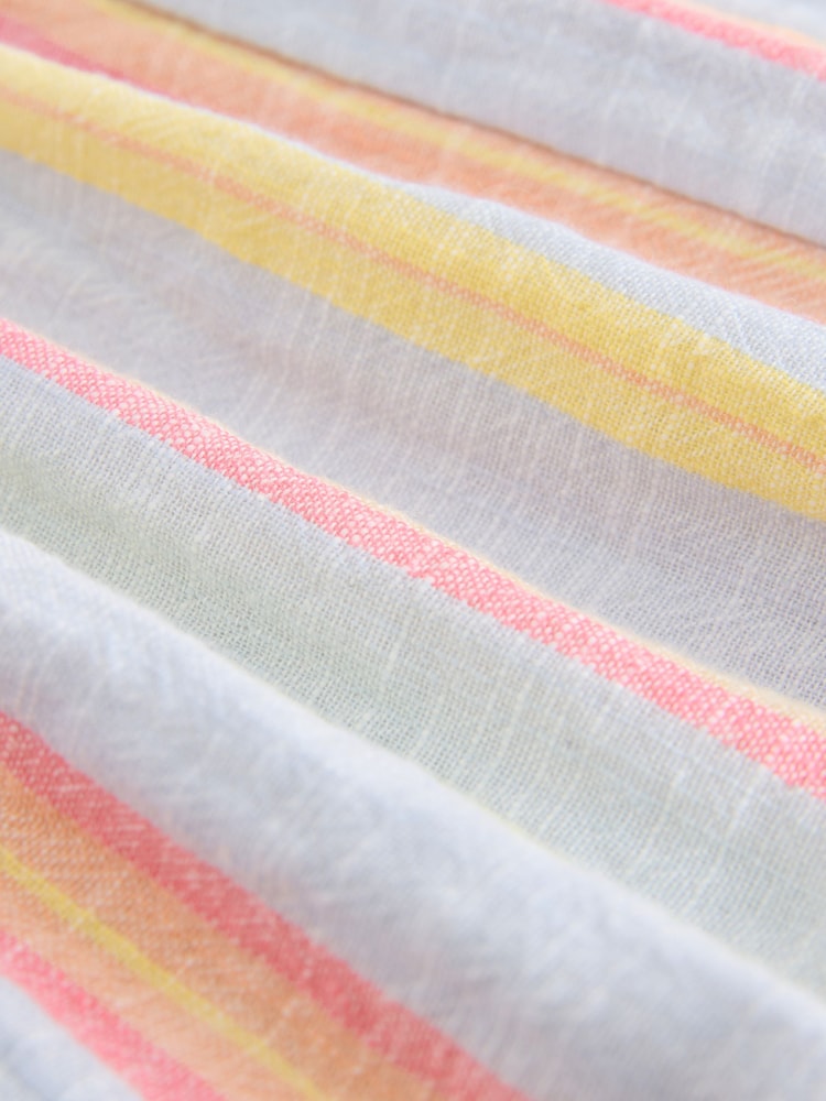 Rainbow Stripe 100% Cotton Playsuit (3mths-7yrs) - Image 9 of 9