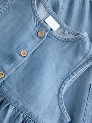 Denim Embroidered Trousers and Top Set (3mths-7yrs) - Image 10 of 12