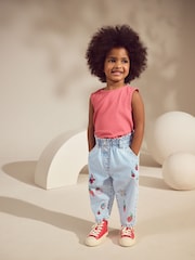 Jeans - Jeans Stripe Strawberry 100% algodão (3meses a7anos) - Imagem 2 de 8
