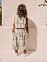 Green Check Top And Trousers Set (3mths-7yrs) - Image 3 of 6