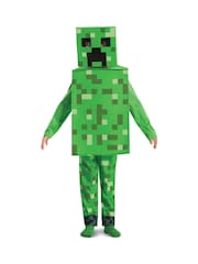 Minecraft Green Creeper Fancy Dress Costume - Image 1 of 1