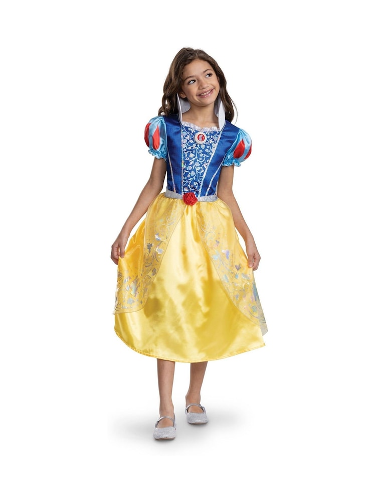 Disney Yellow Snow White 100th Anniversary Fancy Dress Costume - Image 1 of 1