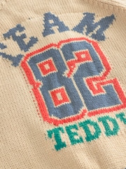 Stone Newborn Boys Teddy Bear Cardigan - Image 4 of 4