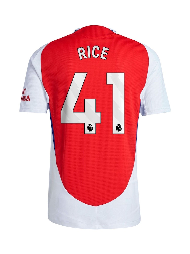 adidas Red 2024-25 Arsenal Home Authentic Shirt - Image 2 of 3