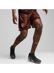 Puma Brown 2024-25 Manchester City Goalkeeper Shorts - Image 1 of 7
