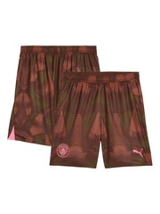 Puma Brown 2024-25 Manchester City Goalkeeper Shorts - Image 5 of 7