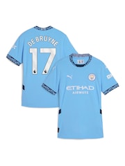 Puma Blue Womens 2024-25 Manchester City Home Shirt - Image 1 of 3