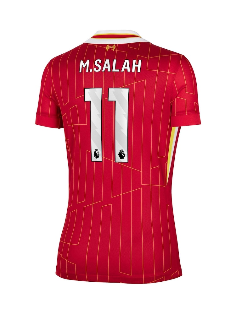 Nike Red Womens Liverpool Home Stadium Shirt 2024-25 - Image 3 of 3