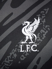 Nike Black Liverpool Home Goalkeeper Stadium Shirt 2024-25 - Image 3 of 3