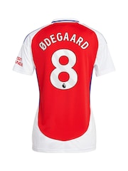 adidas Red Womens 2024-25 Arsenal Home Shirt - Image 3 of 3