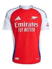 adidas Red 2024-25 Arsenal Home Authentic Shirt - Image 2 of 3