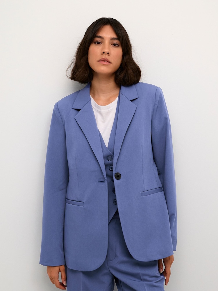 Kaffe  KAsakura Single Breasted Blazer - Image 1 of 3