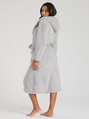 Loungeable Chunky Sherpa Hooded Midaxi Robe - Imagen 2 de 4