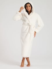 Loungeable Chunky Sherpa Hooded Midaxi Robe - Imagen 2 de 5