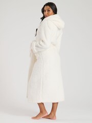 Loungeable Chunky Sherpa Hooded Midaxi Robe - Imagen 3 de 5