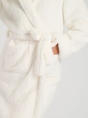 Loungeable Chunky Sherpa Hooded Midaxi Robe - Imagen 5 de 5