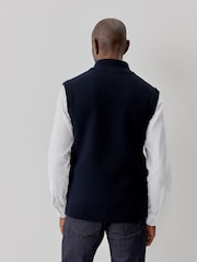 Oliver Sweeney 100% Cotton Knitted Gilet - Image 2 of 7