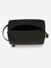 Oliver Sweeney Cotton Canvas/Leather Black Washbag - Image 3 of 5