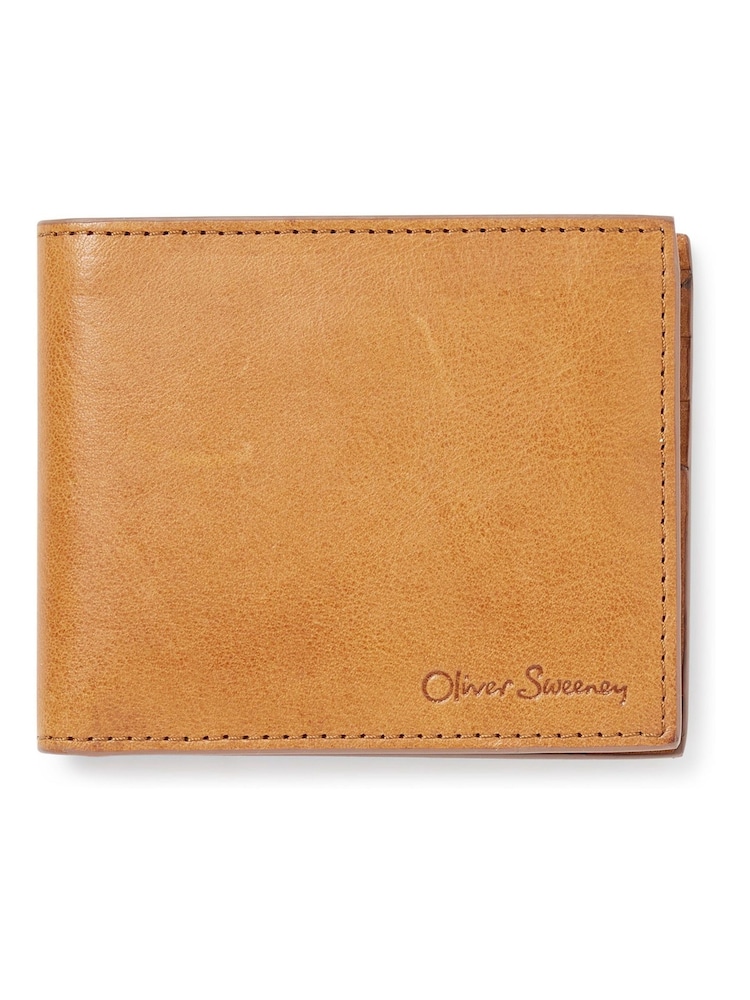 Oliver Sweeney Calf Leather Billfold Black Wallet - Image 1 of 3