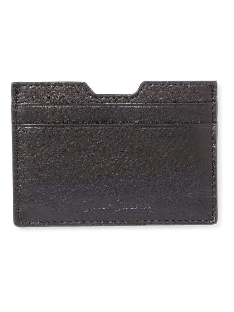 Oliver Sweeney Calf Leather Black Card Holder - Image 1 of 5