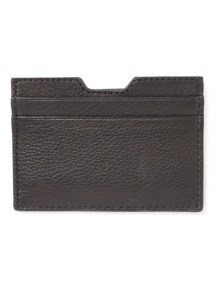 Oliver Sweeney Calf Leather Black Card Holder - Image 2 of 5