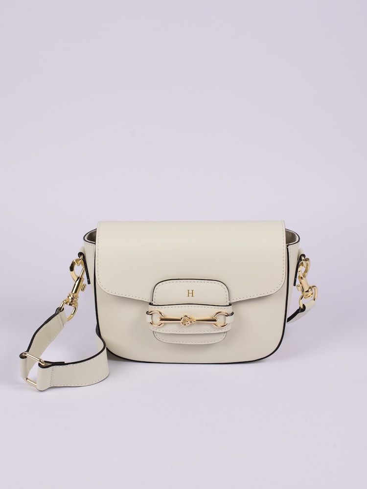 LRM Goods Personalised Leather Sandy Cross-Body Bag - Image 2 of 5