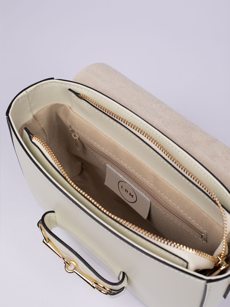 LRM Goods Personalised Leather Sandy Cross-Body Bag - Image 5 of 5