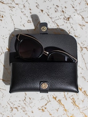 LRM Goods Personalised Leather Glasses Case - Image 2 of 4