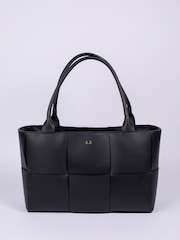 LRM Goods Personalised Leather Lettie Tote Bag - Image 2 of 5