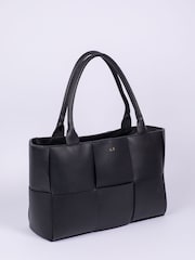 LRM Goods Personalised Leather Lettie Tote Bag - Image 3 of 5