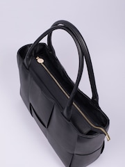 LRM Goods Personalised Leather Lettie Tote Bag - Image 4 of 5