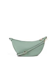 LRM Goods Personalised Leather Fleur Hip Bag - Image 1 of 2