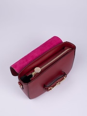 LRM Goods Personalised Leather Sandy Cross-Body Bag - Image 4 of 5