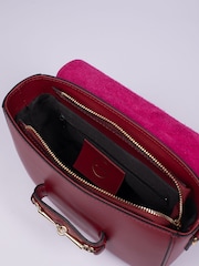 LRM Goods Personalised Leather Sandy Cross-Body Bag - Image 5 of 5