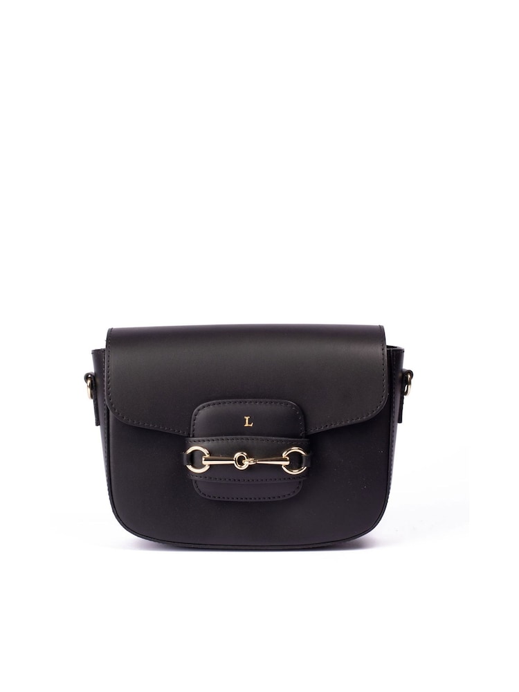LRM Goods Personalised Leather Sandy Cross-Body Bag - Image 2 of 5