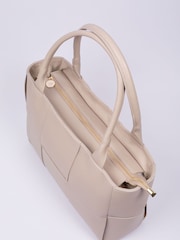 LRM Goods Personalised Leather Lettie Tote Bag - Image 4 of 5
