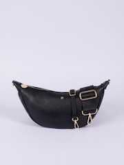 LRM Goods Personalised Leather Fleur Hip Bag - Image 3 of 4