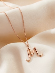 Posh Totty Designs Gold Tone Large Initial Necklace - Image 1 of 4