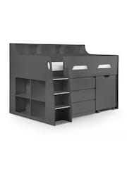 Julian Bowen Anthracite Jupiter Midsleeper Bed - Image 2 of 5