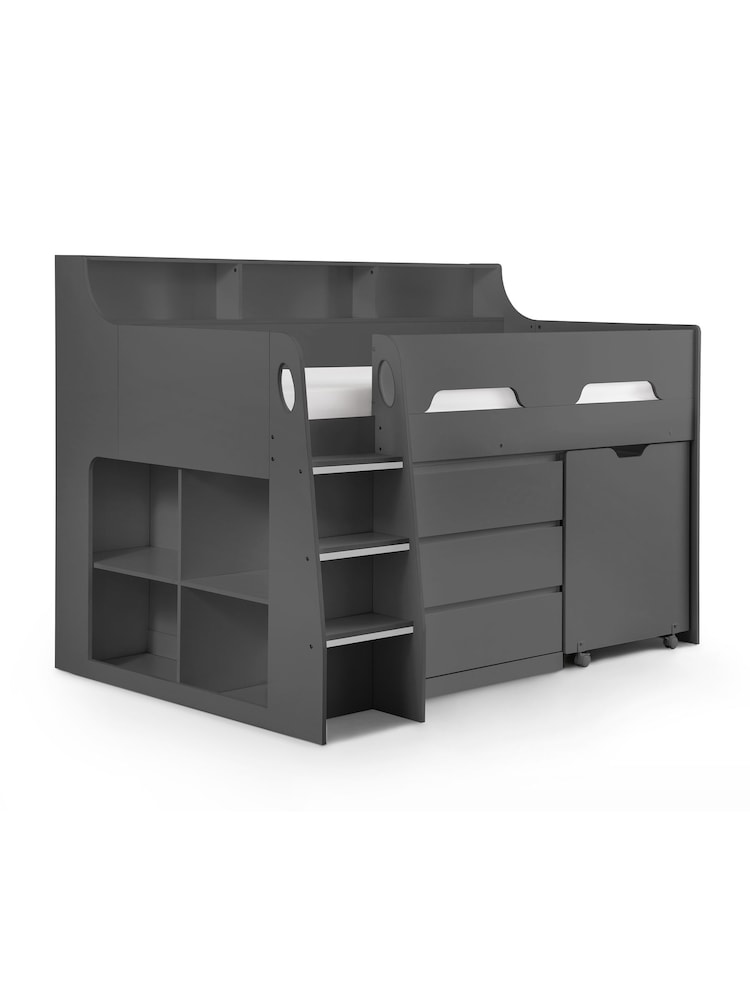 Julian Bowen Anthracite Jupiter Midsleeper Bed - Image 2 of 5